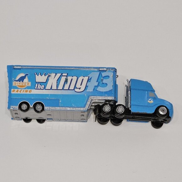 Disney Pixar Cars #43 The King Dinoco Hauler Semi Truck Trailer STICKER WEAR - Picture 5 of 14